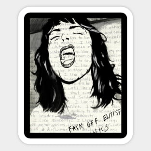 Riot Girrrl Sticker